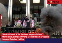 GN-AK Desak KPK Periksa Kepala BPKAD Malut dan Jaringan Orang Dekat dalam Dugaan Korupsi Puluhan Miliar