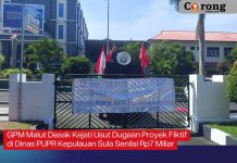 GPM Malut Desak Kejati Usut Dugaan Proyek Fiktif di Dinas PUPR Kepulauan Sula Senilai Rp7 Miliar KASUS PUPR SULA
