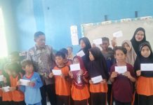 Apresiasi Anak Berprestasi, Pemdes Matantengin Bagi-Bagi Bonus Juara Kelas