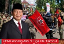 GPM Rancang Aksi di Tiga Titik Sambut Kedatangan Presiden Prabowo