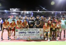 Turnamen Voli Karang Taruna Cup Bakauheni Resmi Dibuka! Wabup Syaiful Dorong Olahraga Jadi Wadah Bina Mental Anak Muda!