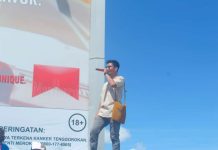 Proyek Jalan Hotmix di Pulau Makian Gagal Total, GMNI Halsel Desak PUPR Bertanggung Jawab