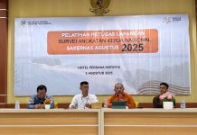 Pelatihan Petugas Lapangan Sakernas Agustus 2025 di Morotai Resmi Dibuka oleh Kepala BPS Provinsi Maluku Utara
