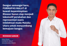 Resmi! Riswan Sanun Jadi Ketum Baru FORMAPAS MALUT, Ini 8 Komitmennya!