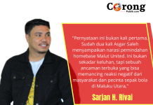 SEMMI Malut Kecam Pernyataan Asgar Saleh, Desak Pencopotan dari Manajemen Malut United