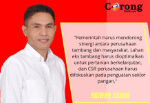 FORMAPAS Malut Apresiasi Rakor Ketahanan Pangan, Dorong Pemprov Wujudkan Swasembada dan Kesejahteraan Petani