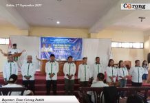 DPP PARKINDO Lantik DPC Halmahera Utara, Pdt. Hernal Ewy Nahkodai Kepengurusan Baru