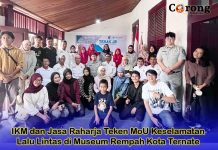 IKM dan Jasa Raharja Teken MoU Keselamatan Lalu Lintas di Museum Rempah Kota Ternate