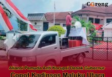Aliansi Pemuda Anti Korupsi Desak Gubernur Copot Kadinsos Maluku Utara