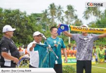 Bupati Halut Buka Coaching Clinic Sepak Bola, Bibit Muda Dilatih Langsung Pelatih Brasil