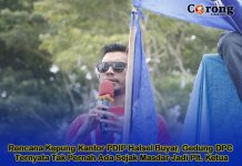 Rencana Kepung Kantor PDIP Halsel Buyar, Gedung DPC Ternyata Tak Pernah Ada Sejak Masdar Jadi Plt. Ketua