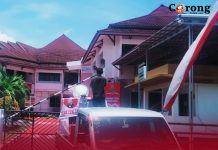 Koalisi Anti korupsi Duduki Kantor Kejati, Desak Gubernur Copot Sekda dan Kadispora Maluku Utara