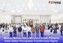Menuju Maluku Utara Merdeka Sinyal, Pemprov Gelar Rakor Percepatan Transformasi Digital