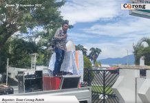 Aksi DPD GPM : Izin Tambang Perusahaan di Pulau Kecil Maluku Utara Dipertanyakan