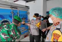 Polres Lampung Selatan Salurkan 4.074 Porsi Makan Bergizi Gratis untuk Pelajar