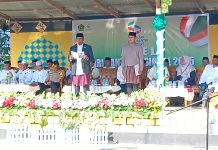 Wabup Halut Pimpin Upacara Hari Santri, Serukan Santri Jadi Penggerak Peradaban Dunia