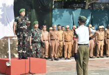 Dandim 0421 Lampung Selatan Apresiasi Kemajuan SMKN 2, Tekankan Pentingnya Disiplin Sejak Dini