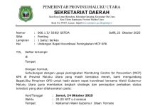 Status MCP KPK Terancam Merah, Wagub Malut Gelar Rapat Darurat Tengah Malam di Rumah Dinas