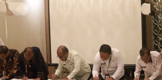 Pemkot Ternate dan Kementerian ATR/BPN Tandatangani Berita Acara Verifikasi Revisi RTRW