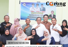 Bupati Ikram Launching Pemberian Obat Pencegahan Kusta di Puskesmas Weda