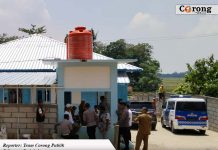 Polres Lampung Selatan dan Puskesmas Candipuro Cek Kesehatan Penjamah Pangan di Desa Rawa Selapan