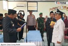 Sekda Lampung Selatan Lantik Khusaini Rohman sebagai Penjabat Kades Karya Tunggal