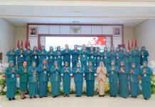 Wabup Ahlan Djumadil Buka Rakerda V PKK Halteng, Tekankan Sinkronisasi Program Hingga Desa