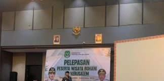 Pemprov Malut Lepas 30 Peserta Wisata Rohani ke Yerusalem, Wagub Tekankan Moderasi Beragama