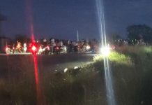 Polres Lampung Selatan Bubarkan Balap Liar di Jalur 2 Sabah Balau