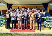 Upacara Hari Guru Nasional & HUT ke-80 PGRI Berlangsung Khidmat di Halmahera Utara