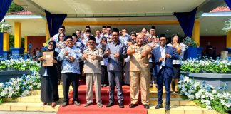 Upacara Hari Guru Nasional & HUT ke-80 PGRI Berlangsung Khidmat di Halmahera Utara