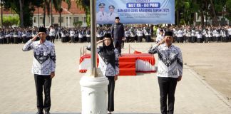 HUT Ke-80 PGRI dan HGN 2025 di Lampung Selatan Berlangsung Khidmat, Tekankan Penguatan Peran Guru