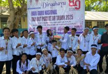STARSA Meriahkan Peringatan Hari Guru di SMPN 44 HALBAR