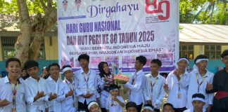 STARSA Meriahkan Peringatan Hari Guru di SMPN 44 HALBAR