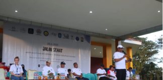Pemda Halut dan Yayasan Hohodiai Gelar Jalan Sehat Kampanye Anti Kekerasan