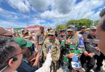 Apel Gelar Pasukan dan Latihan Terpadu Penanggulangan Bencana Digelar di Halteng