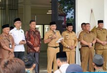 Wabup Syaiful Lepas Kafilah MTQ, Tegaskan Penguatan Identitas Religius Lampung Selatan