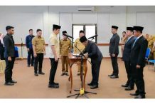 Bupati Egi Lantik Komisaris dan Direksi Perseroda, Tegaskan Integritas dan Reformasi Total