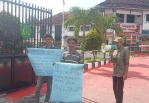 FMPL Demo Kejati Malut, Tuntut Bongkar Dugaan Korupsi Proyek Miliaran Rupiah di Balai Wilayah Sungai